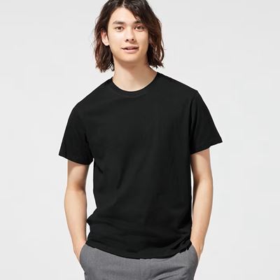 490円】GUのコットンカラーT｜お手頃価格でガンガン使えてコスパ最強